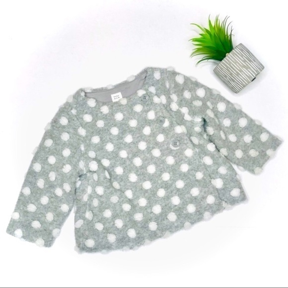 GAP Grey & White Polka Dot Jacket